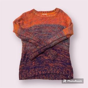 Forever 21 Chunky Knit Multicored Womens Small Sweater